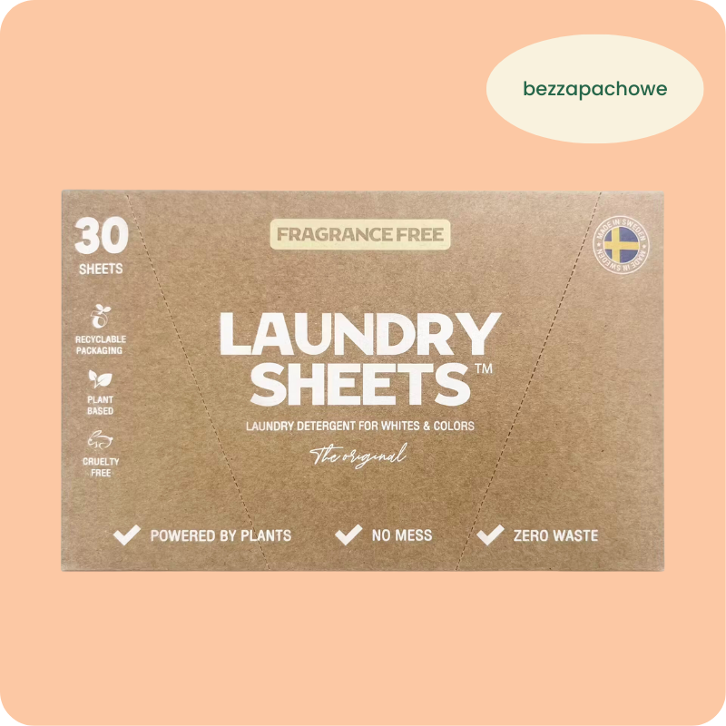 uniwersalne listki do prania bezzapachowe Laundry Sheets