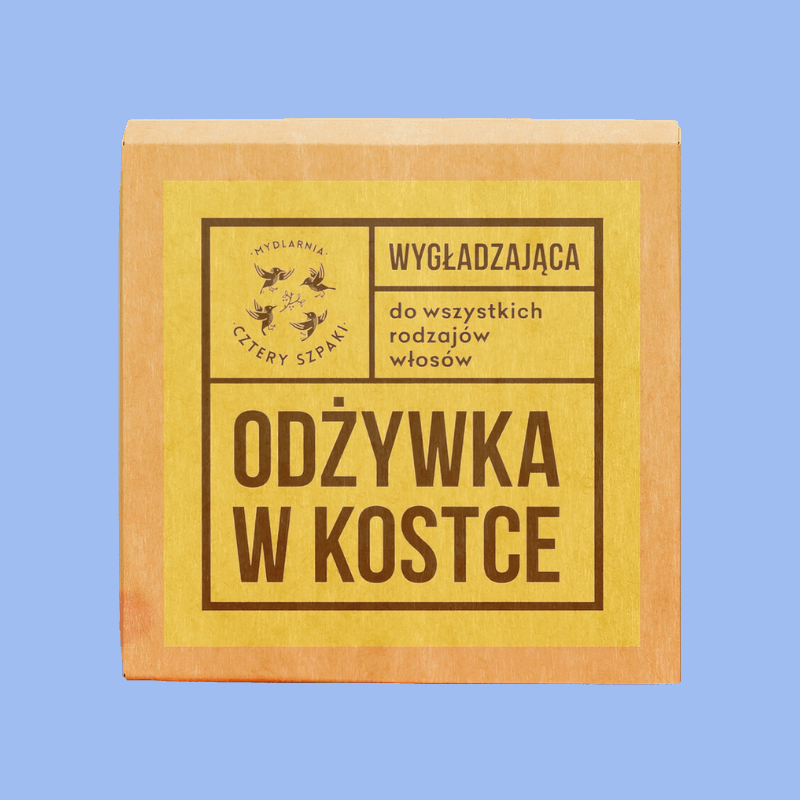 odżywka do włosów wygładzająca 4 szpaki